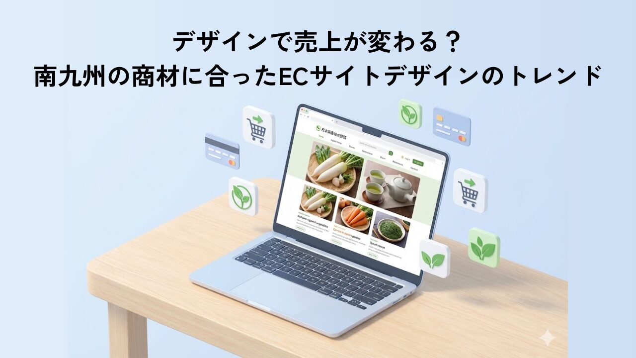 デザインで売上が変わる？南九州の商材に合ったECサイトデザインのトレンド