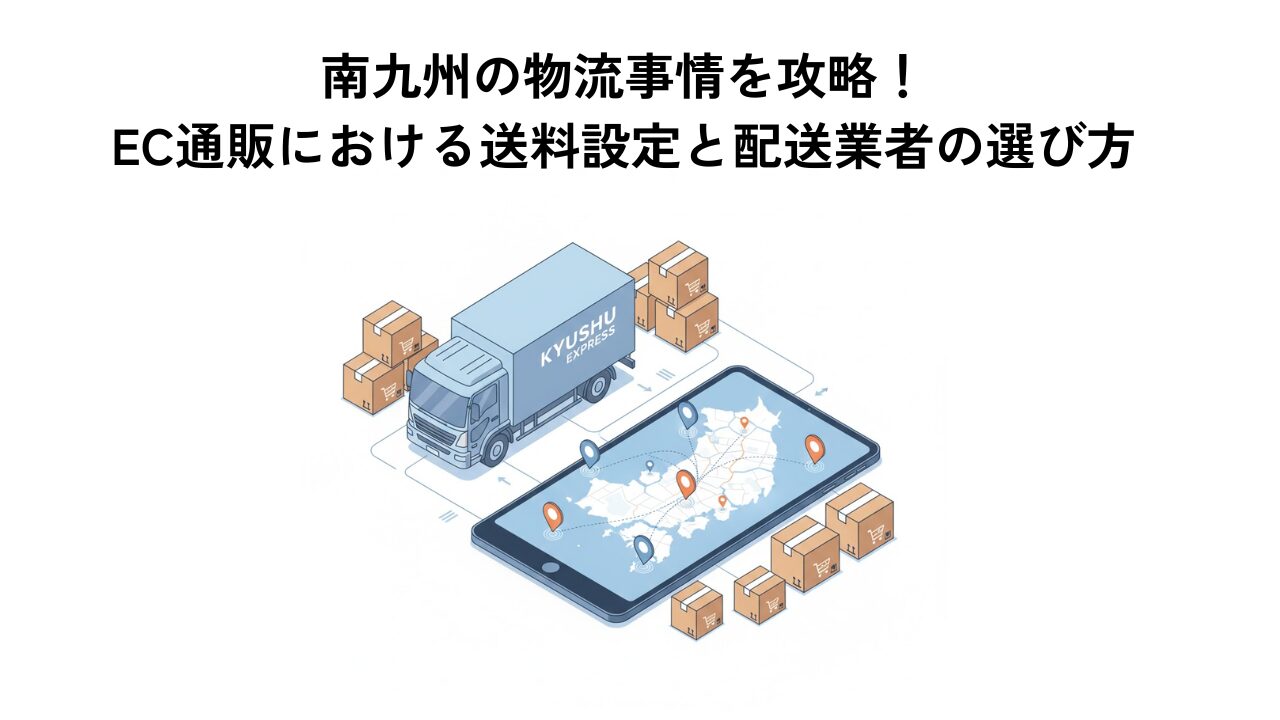 南九州の物流事情を攻略！EC通販における送料設定と配送業者の選び方