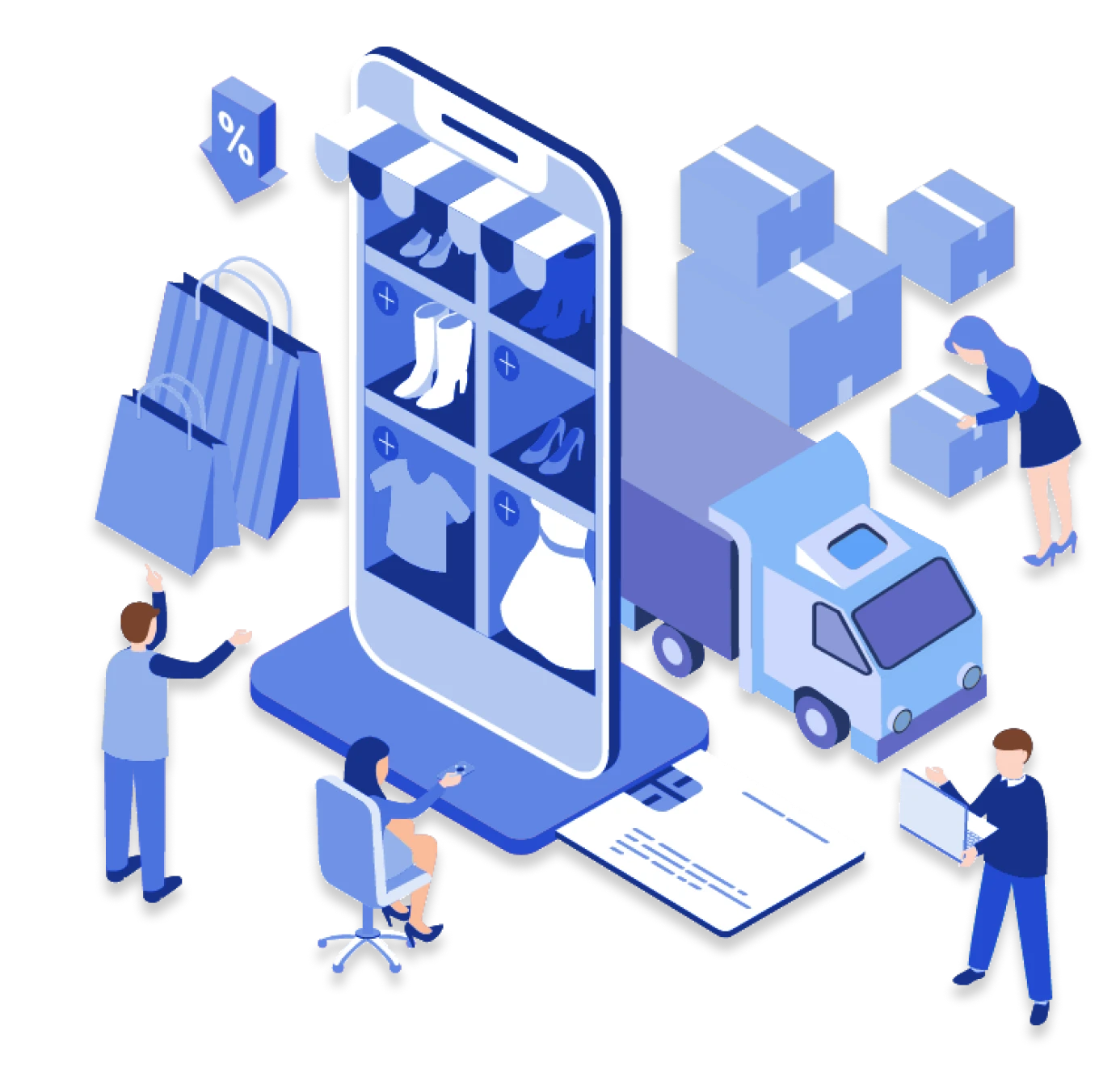 売上につなげるネットショップ