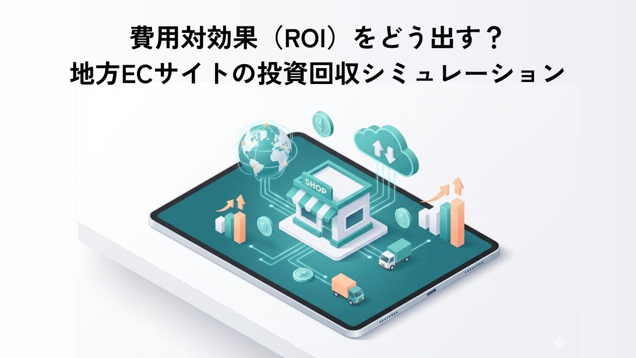 費用対効果（ROI）をどう出す？地方ECサイトの投資回収シミュレーション